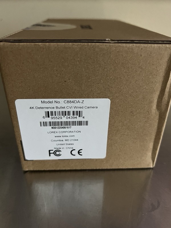 NOS New Lorex C884DA 4K Smart Deterrence CVI Wired Camera gallery