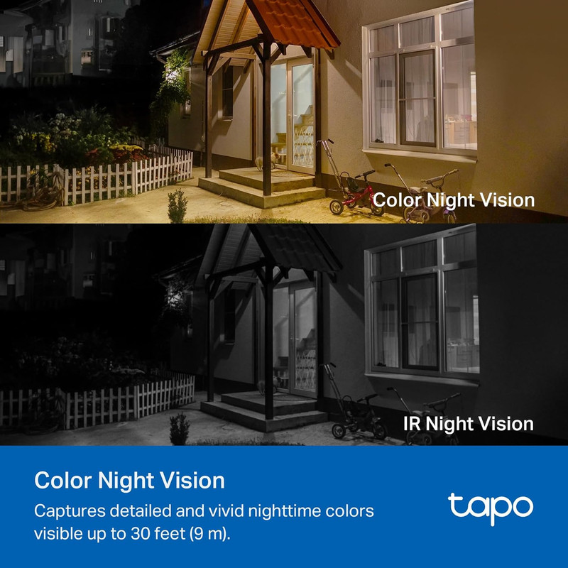 Tapo by Tp-Link Wireless Outdoor Security Camera, 1080P, up to 180 Days Battery gallery