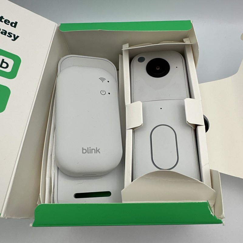 NEW Blink Video Doorbell System Head-to-Toe Module Core White 2ND GEN BATTERY gallery