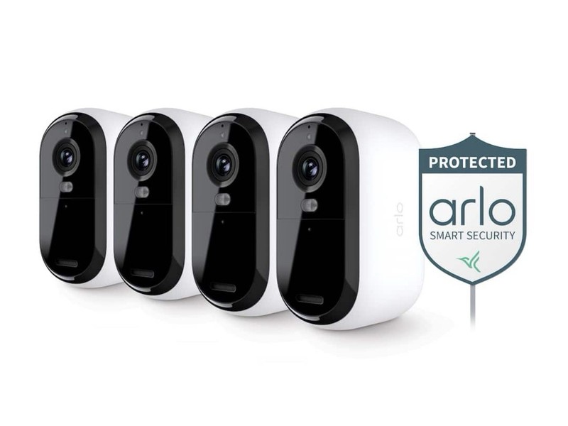 Arlo Essential Spotlight Single Wireless Indoor/Outdoor Surveillance Cam- White gallery