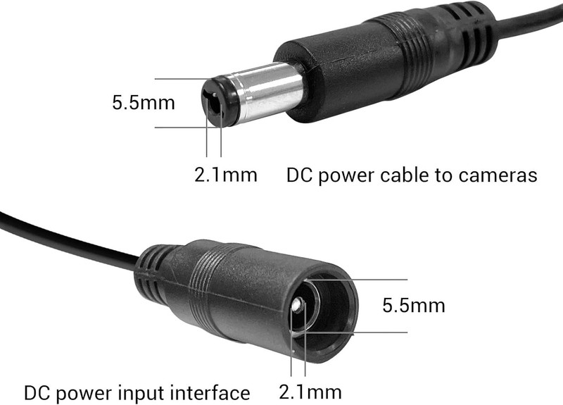 Security Camera Power Supply 12V 5A with 9-Way Splitter for CCTV Cameras gallery
