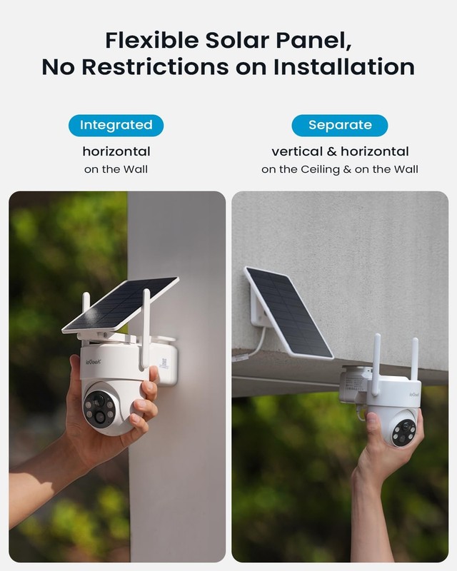 Security Cameras Wireless Outdoor 2K IP66 360 Color Night Vision Alexa gallery