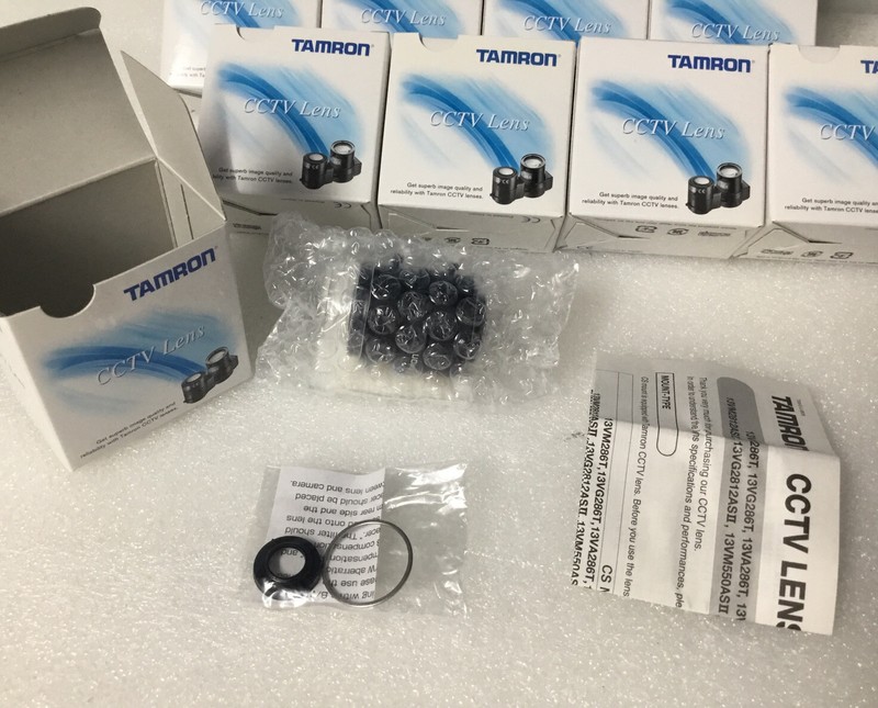 TAMRON Lens 13VM308AS 3-8mm F1.0 1/3" CS Manual Iris Surveillances Camera NEW! gallery