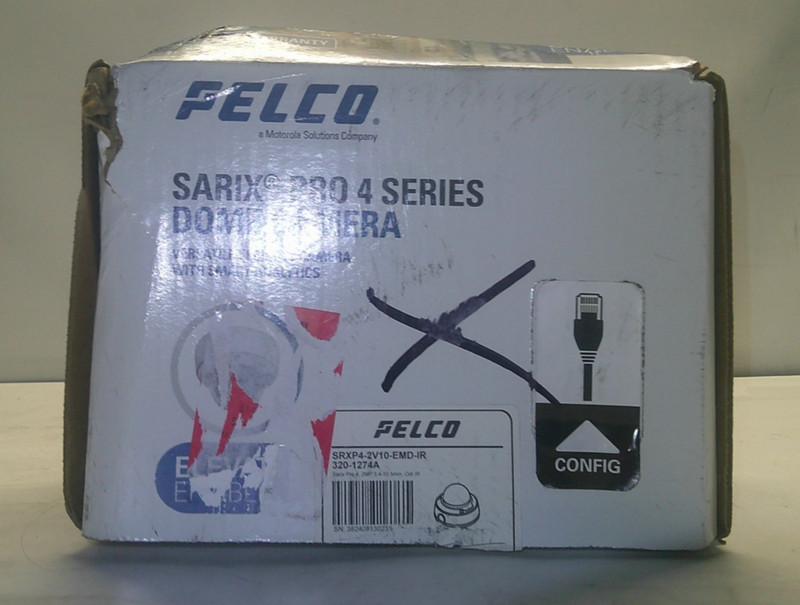 Pelco SRXP4-2V10-EMD-IR Sarix Professional Series 2MP IR Dome IP Camera