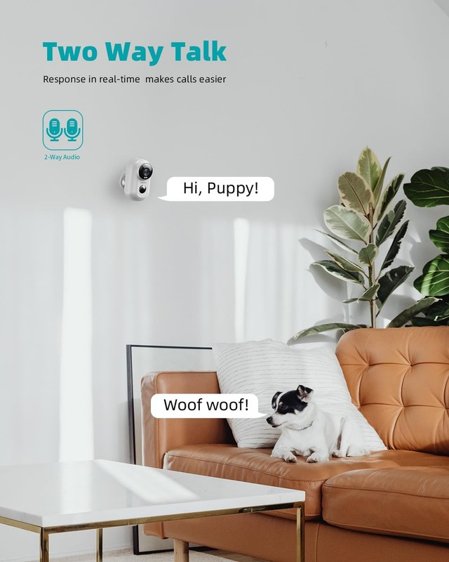 ZUMIMALL Security Cameras Wireless Outdoor with Magnetic Mount, 2K Outdoor Ca... gallery