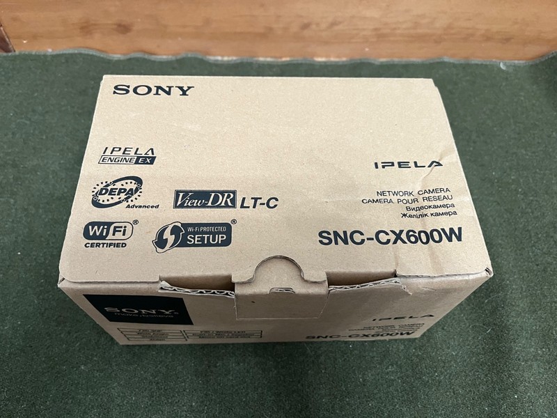 Sony IPELA SNC-CX600 Network Cube Camera Indoor HD 720P Fixed Lens