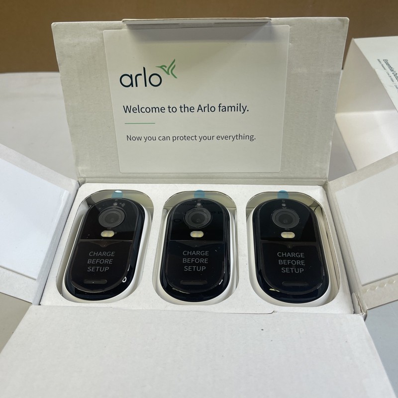 Arlo Essential 3 Camera Outdoor Wireless 2K Security Camera (2nd Gen)
