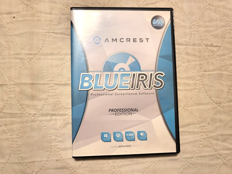 Blueiris- Amcrest V4 Professional Edition Professional Surveillance Software