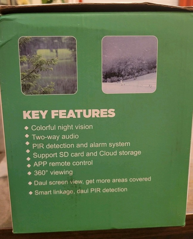 JENNOV Wireless 4G LTE Cellular Security Camera Solar with SIM Card & 2 Way Talk gallery