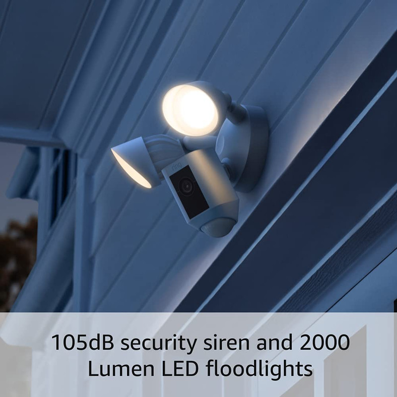 Floodlight Cam Wired plus with All-New Indoor Cam, Black gallery