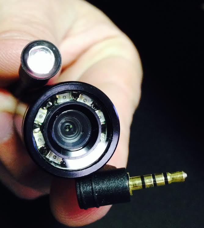 Invisible Glow Micro Color Bullet Camera Infrared 940nm For KJB DVR509 DVR-509