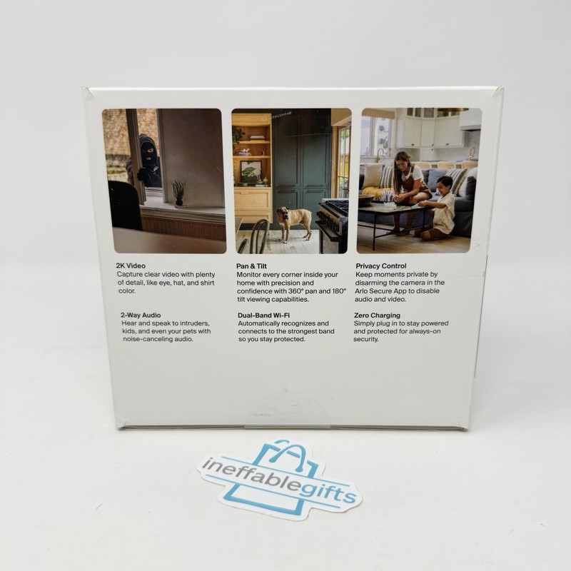 Arlo Indoor Pan Tilt Pet Camera 2K 360 Degree Pan 180 Tilt Plug In (BRAND NEW) gallery