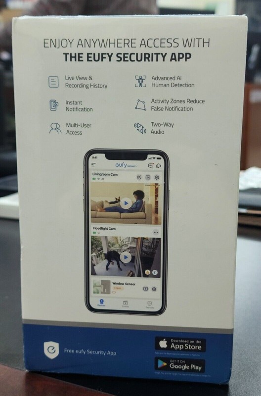 Anker Eufy Wirless Security Battery Video Doorbell with 2K HD Resolution Sealed gallery