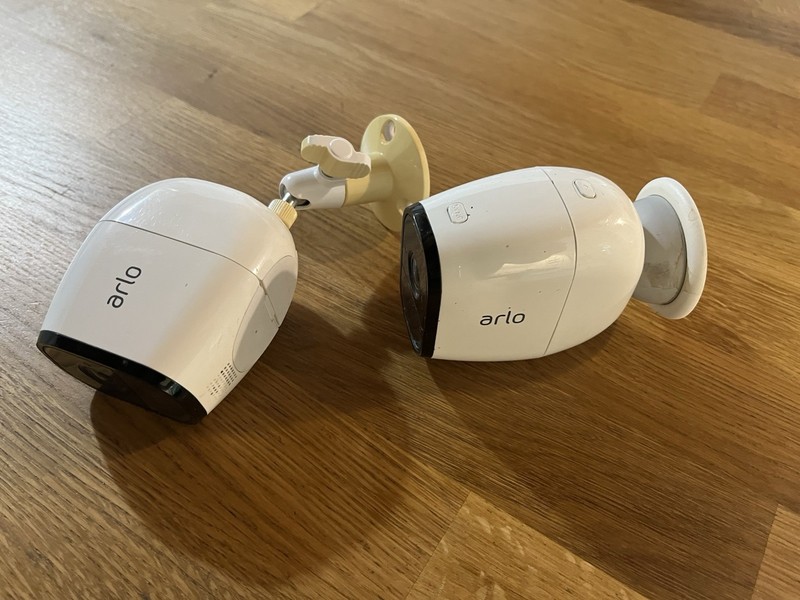3 Netgear Arlo Pro VMC4030 Security Cameras 5 A-1 batteries And Charger included gallery