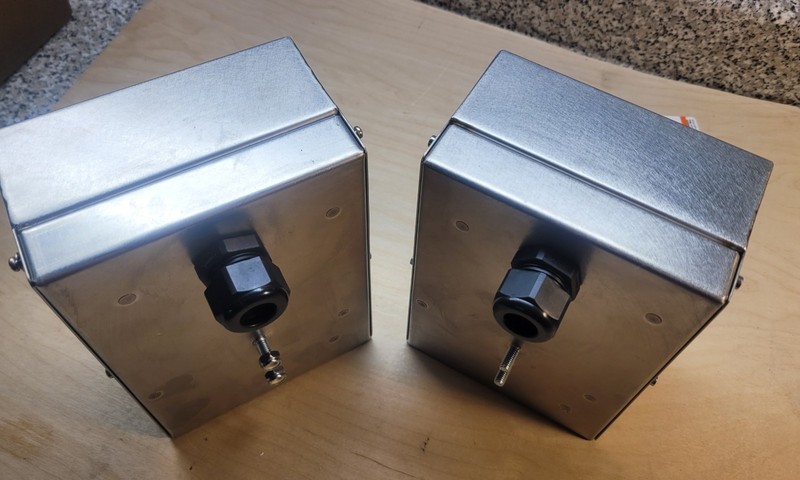 Custom Stainless Enclosure - Camera or Automation Box gallery