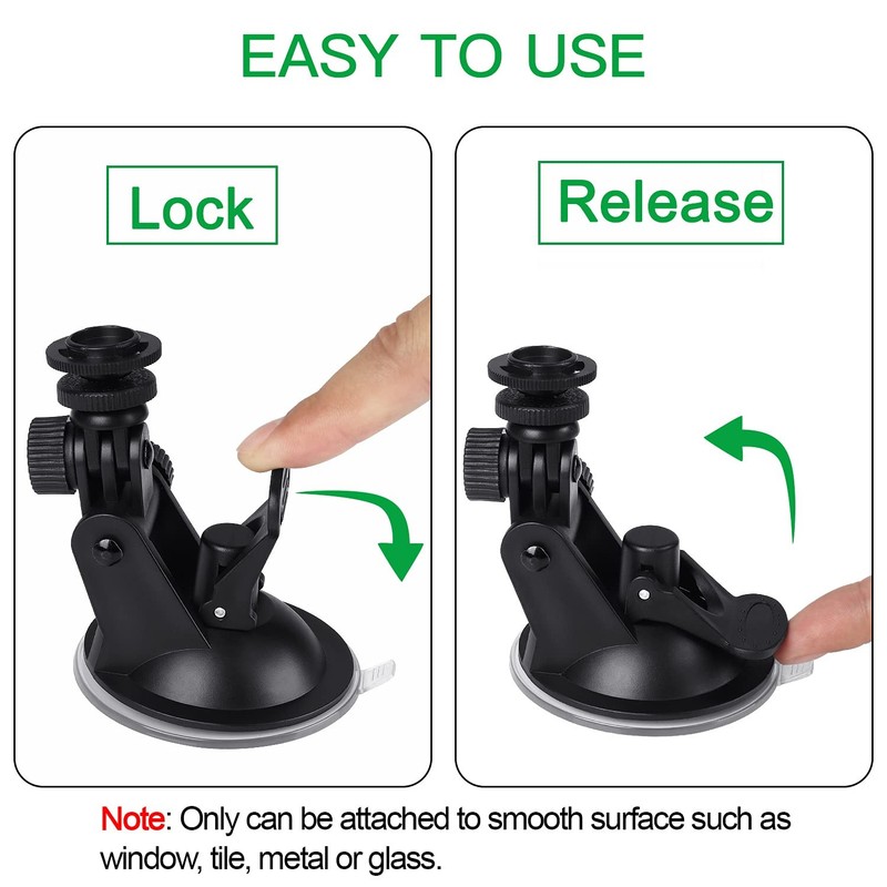 2Pack Suction Cup Mount for Blink Outdoor 2K+ / Outdoor 4 (4th Gen)/(3rd Gen)... gallery