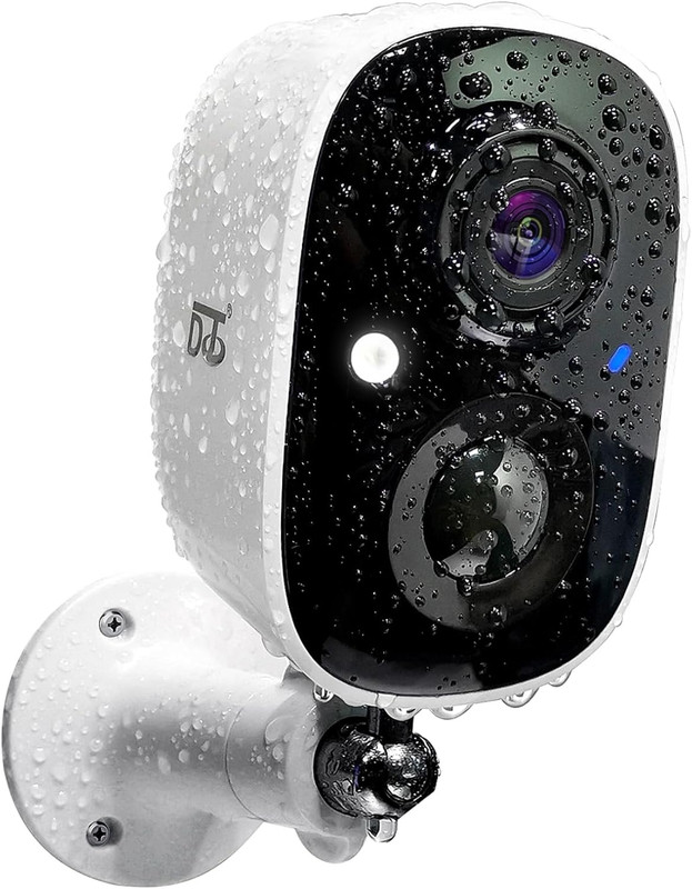 DCT Security Cameras Wireless Outdoor: Wifi Battery Cameras for Home outside 2K