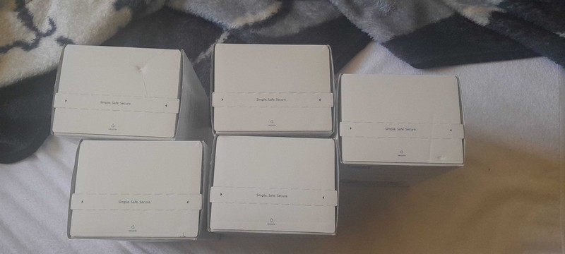 Xfinity Home Security Camera Sealed boxes 5 count