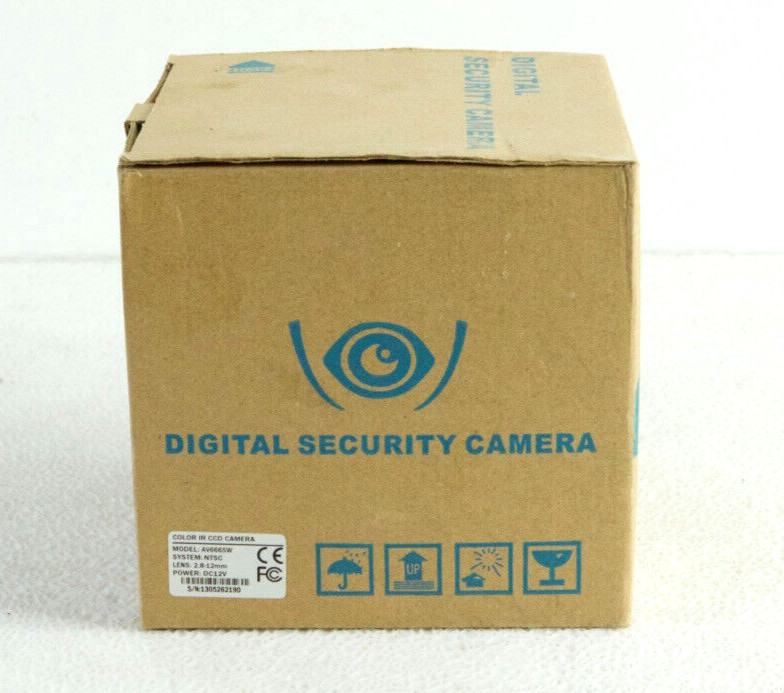 AVUE AV666SW IR Dome Camera (White) SONY 1/3″ SUPER HAD II CCD L598