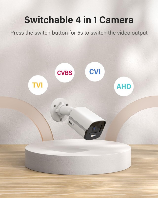 3K Add-On Bullet with Full Color Night Vision, 4-in-1 TVI/AHD/CVI/CVBS CCTV S... gallery