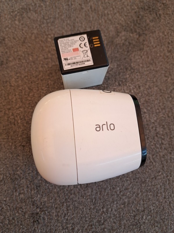 Netgear Arlo Go VML4030 Security Camera & Battery – NOT TESTED AS IS