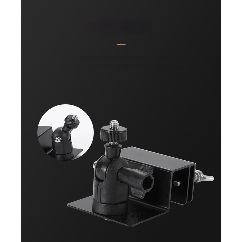 Aluminum Solar Panel Mount Bracket for Security Camera 7.3 x 5.9 x 4.5 cm Size gallery
