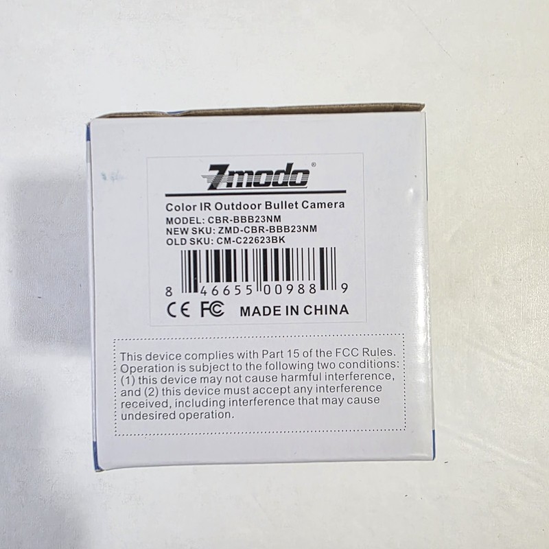NEW LOT (7) Zmodo CMOS Bullet Outdoor Camera Color IR 480 CCTV ZMD-CBR-BBB23NM gallery