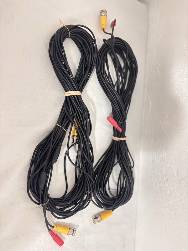 2PCS Lorex 700TVL 960H Surveillance Camera Model MC7711 with Cable Used gallery