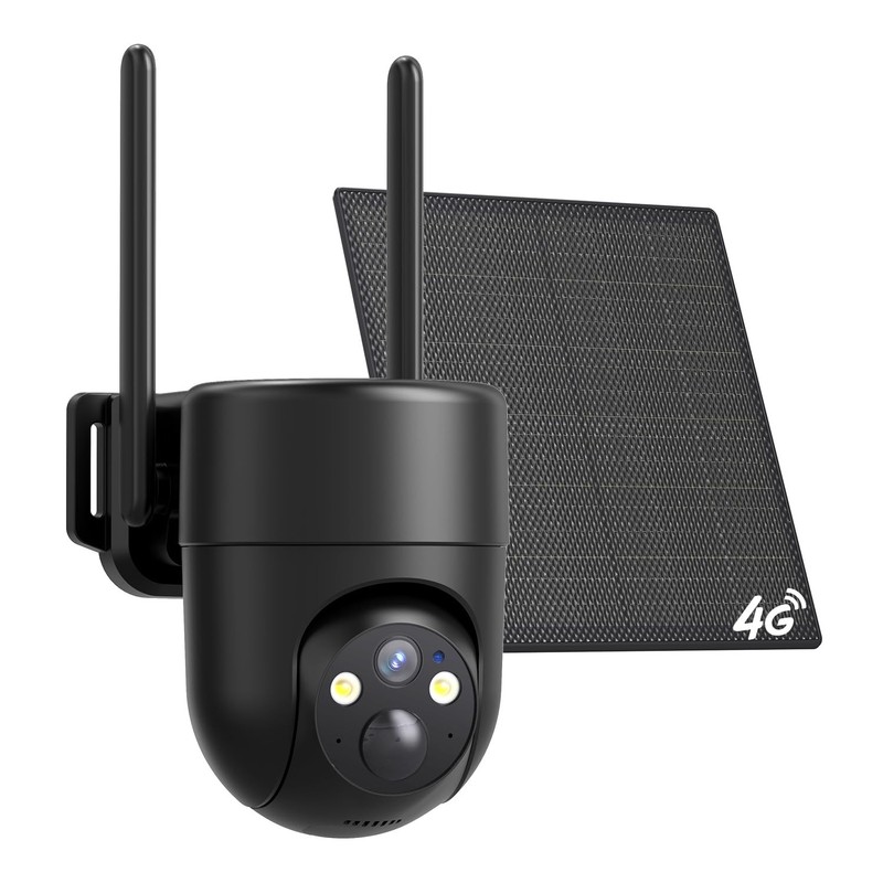 4G LTE Cellular Security Camera, No WiFi Security Camera Outdoor Wireless wit…
