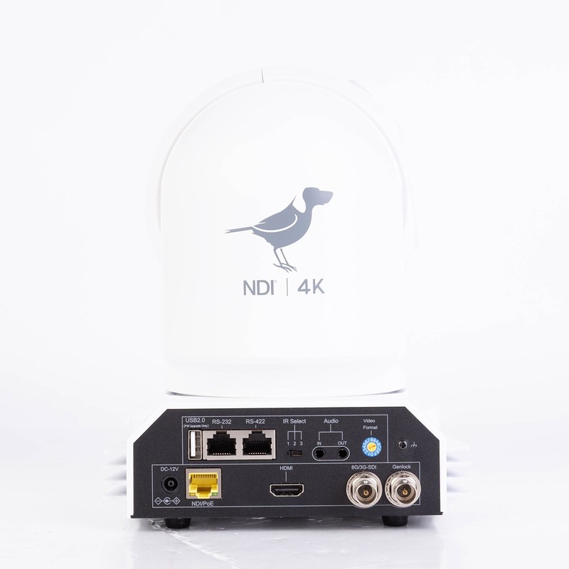 BirdDog P400 8.5MP 4K Full NDI PTZ Camera with Sony Sensor - White SKU#1931259 gallery