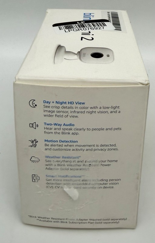 Blink Mini 2 Security Camera 1080p Wired Indoor Outdoor Night Vision Audio gallery