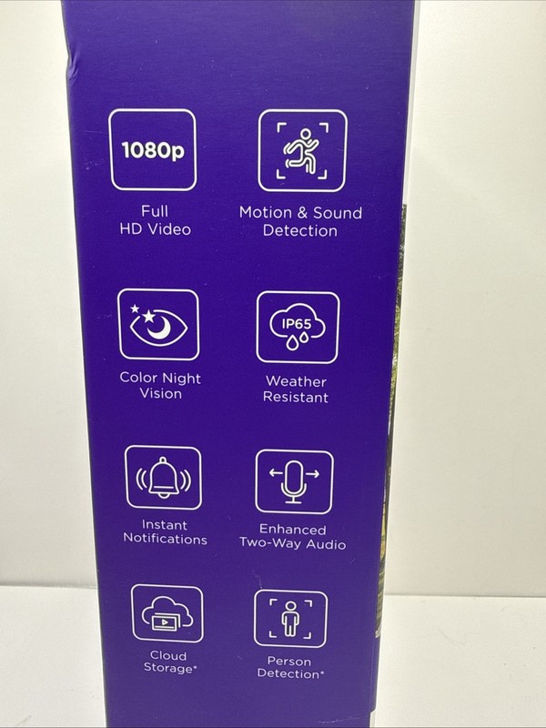 Roku SE Outdoor Wired Camera with 12.5ft Power Adapter gallery