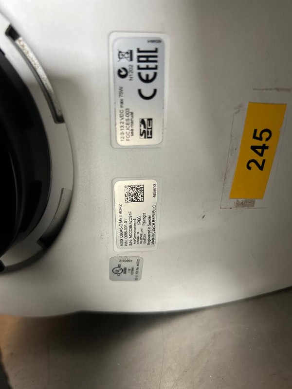 AXIS Q6045-C PTZ Network Camera 0696-001-01 READ! gallery