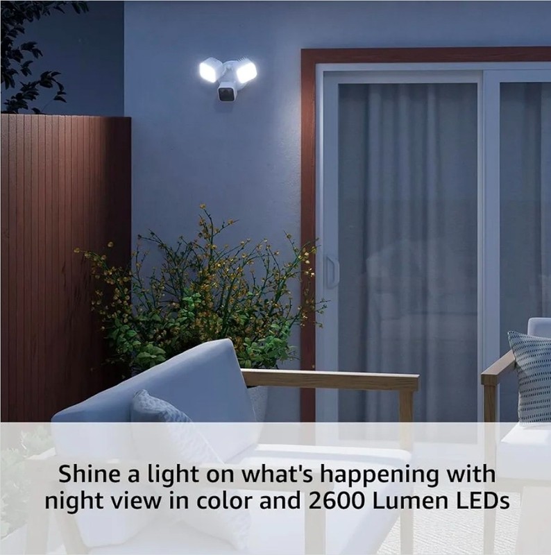 Blink Wired Floodlight Outdoor Smart Security Camera gallery