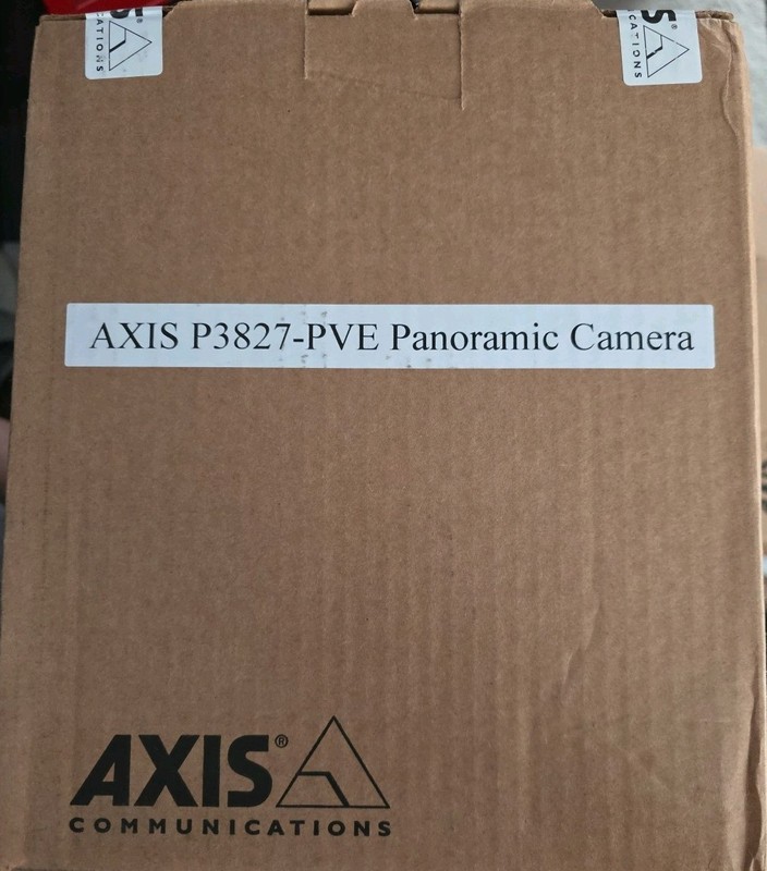 New AXIS Communications P3827-PVE 02450-001