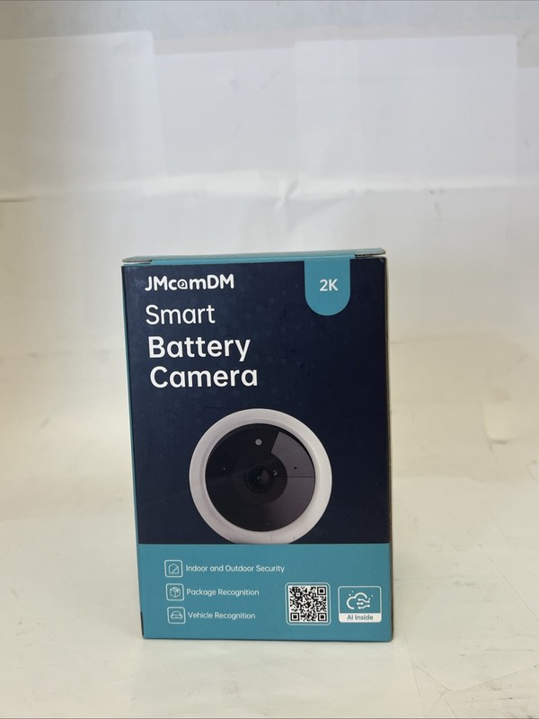 JMcamDM Smart Battery Motion Detector Wireless & Outdoor 2K Battery