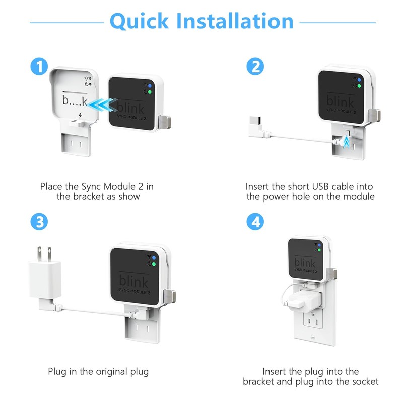 256GB USB Flash Drive for Blink Sync Module 2 with Outlet Wall Mount(1Pack) gallery