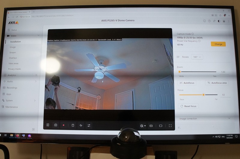 AXIS P3265-V Dome Security Camera - Tested Working gallery