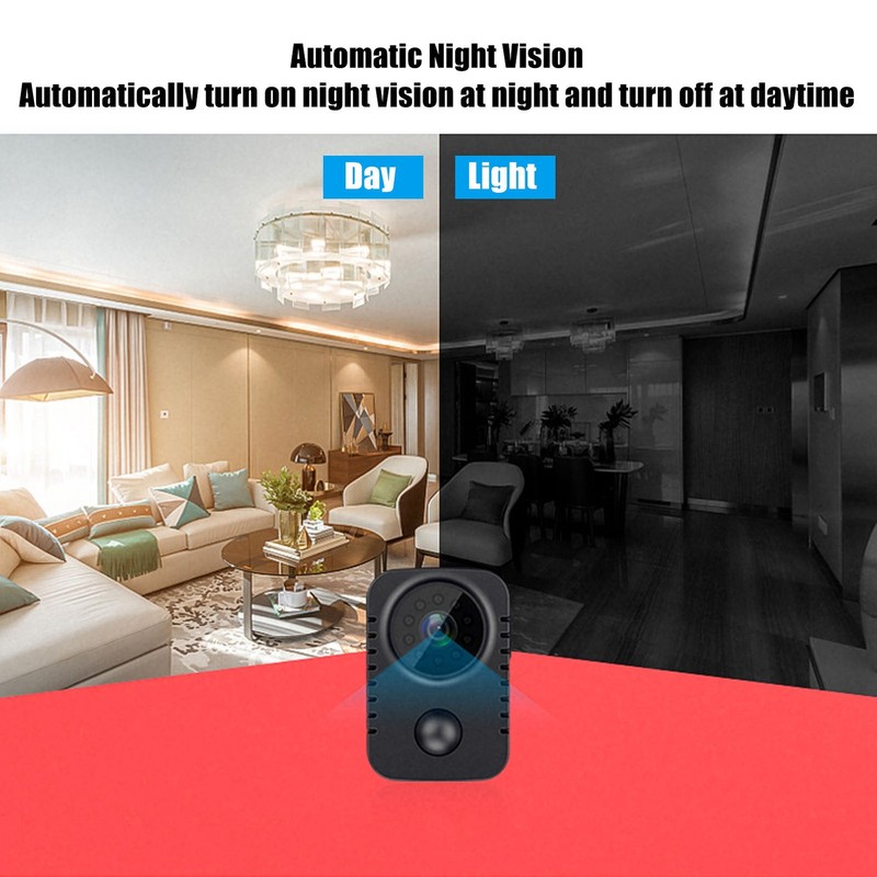 MD29 Mini Camera 1080P HD Handheld Cam Wide Angle Infrared PIR Camera First gallery