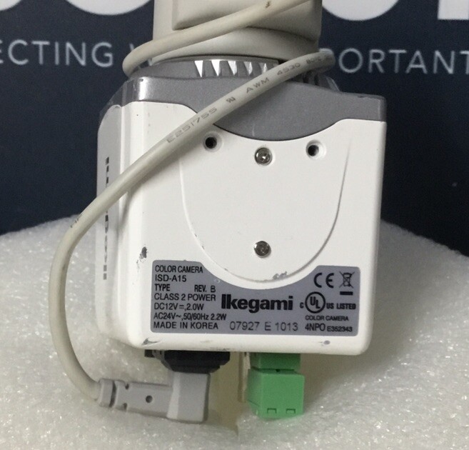 Ikegami ISD-A15 Security Cube Color Camera W/ 520TL 5-50mm Hyper WDR OSD TESTED! gallery