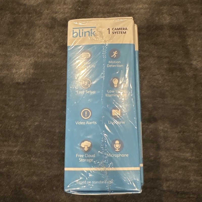 Blink Battery Powered Indoor HD Video Smart Home Security Camera System White gallery