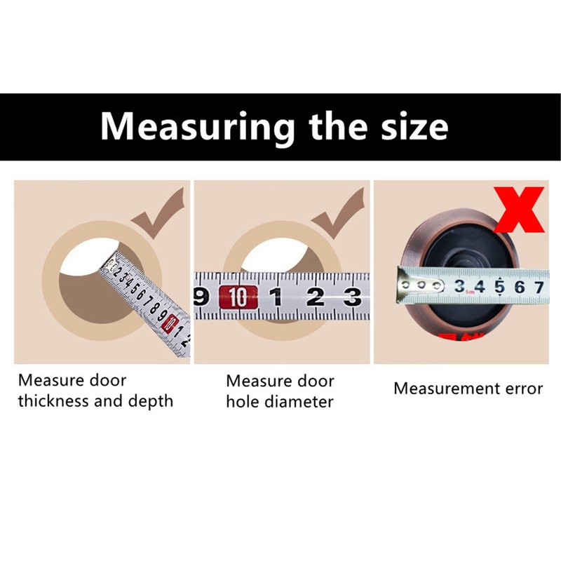 Door Eye Hole Camera 2 Way Talk Motion Detection HD WiFi Door Viewer Camera HWCQ gallery