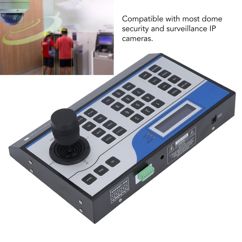 3D Camera PTZ Controller ABS Mini Analog PTZ Dome Camera Keyboard For Bank gallery