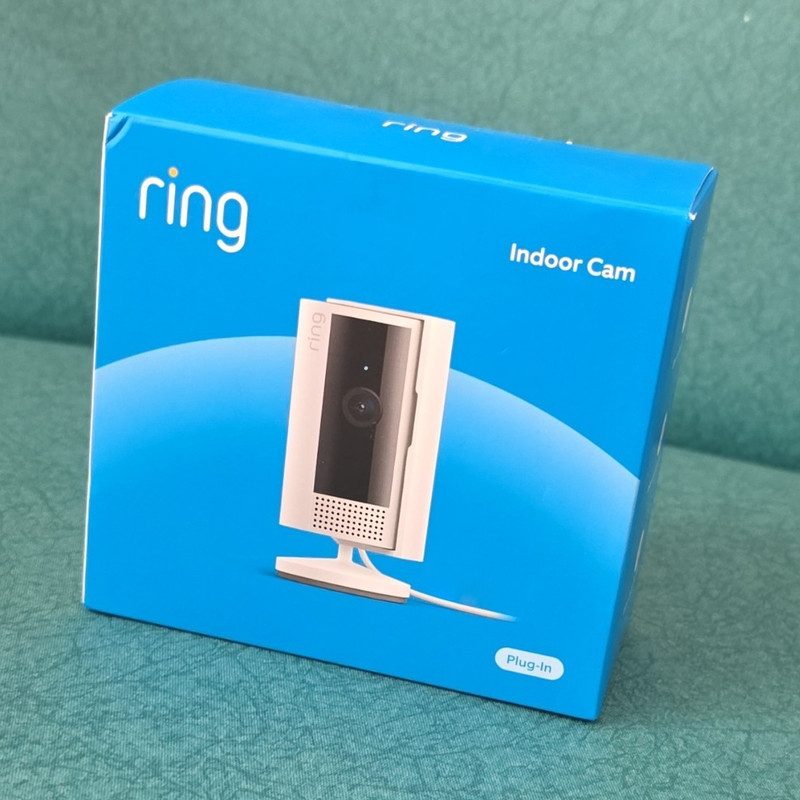 Ring Indoor Cam (2nd Gen) 1080p Wi-Fi Indoor Plug-In Camera, White