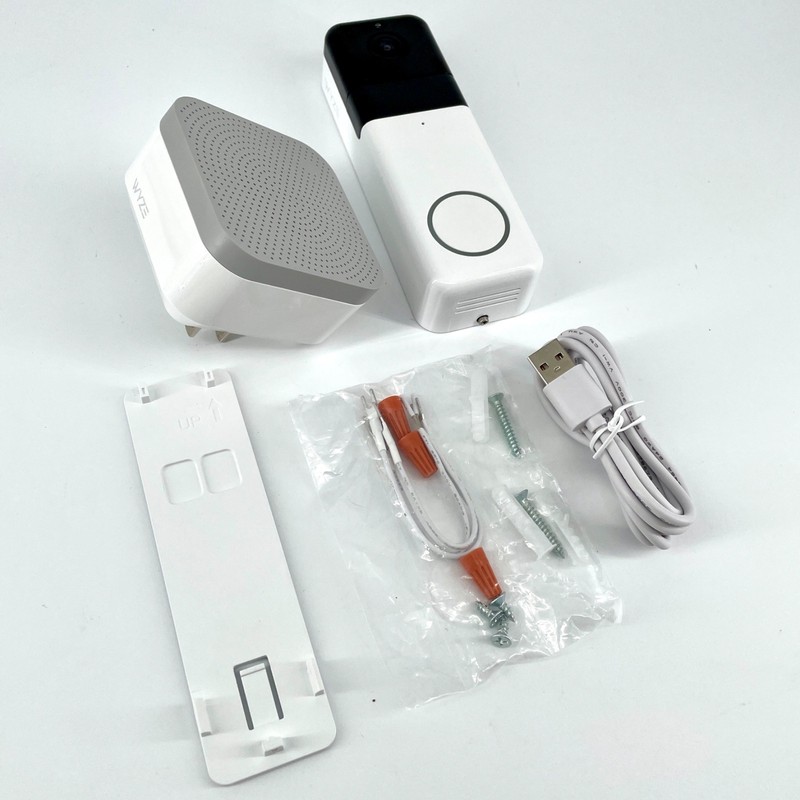 Wyze Video Doorbell Pro + Wyze Chime Pro Wire-Free or Wired