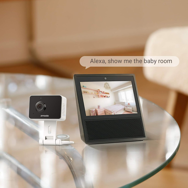 1080P Mini Wifi Pet Camera Two-Way Audio Smart Home Camera with Night Vision, Co gallery