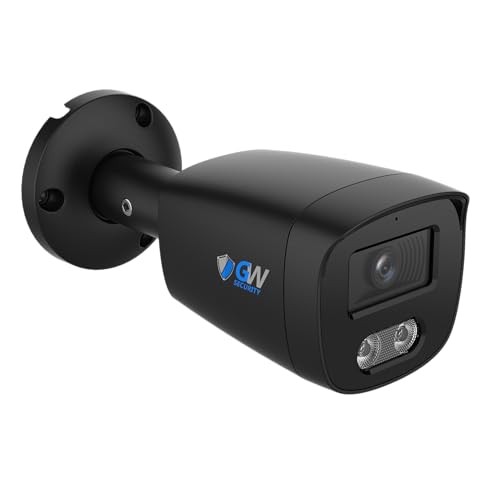 GW Security 4K 8MP PoE IP Color Night Vision Bullet Security Camera (GW832501M)