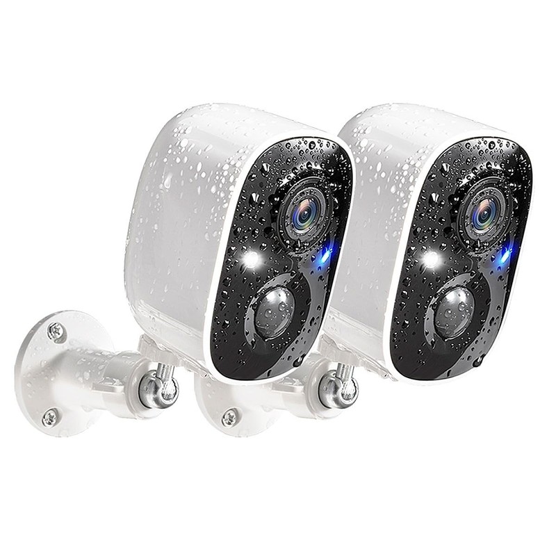 Security Cameras Wireless Outdoor, 2K Color Night Vision AI Motion Detection …