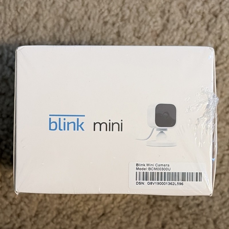 Blink Mini Indoor HD Surveillance Camera BCM00300U, 1080p, Wi-Fi, Alexa, Plug-In gallery