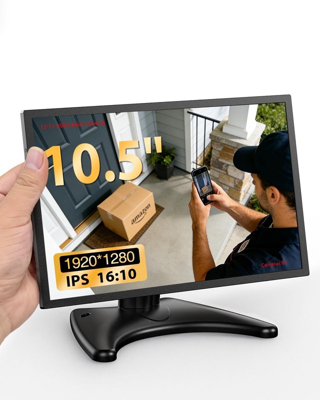 10.5″ Mini Security Monitor Metal Case